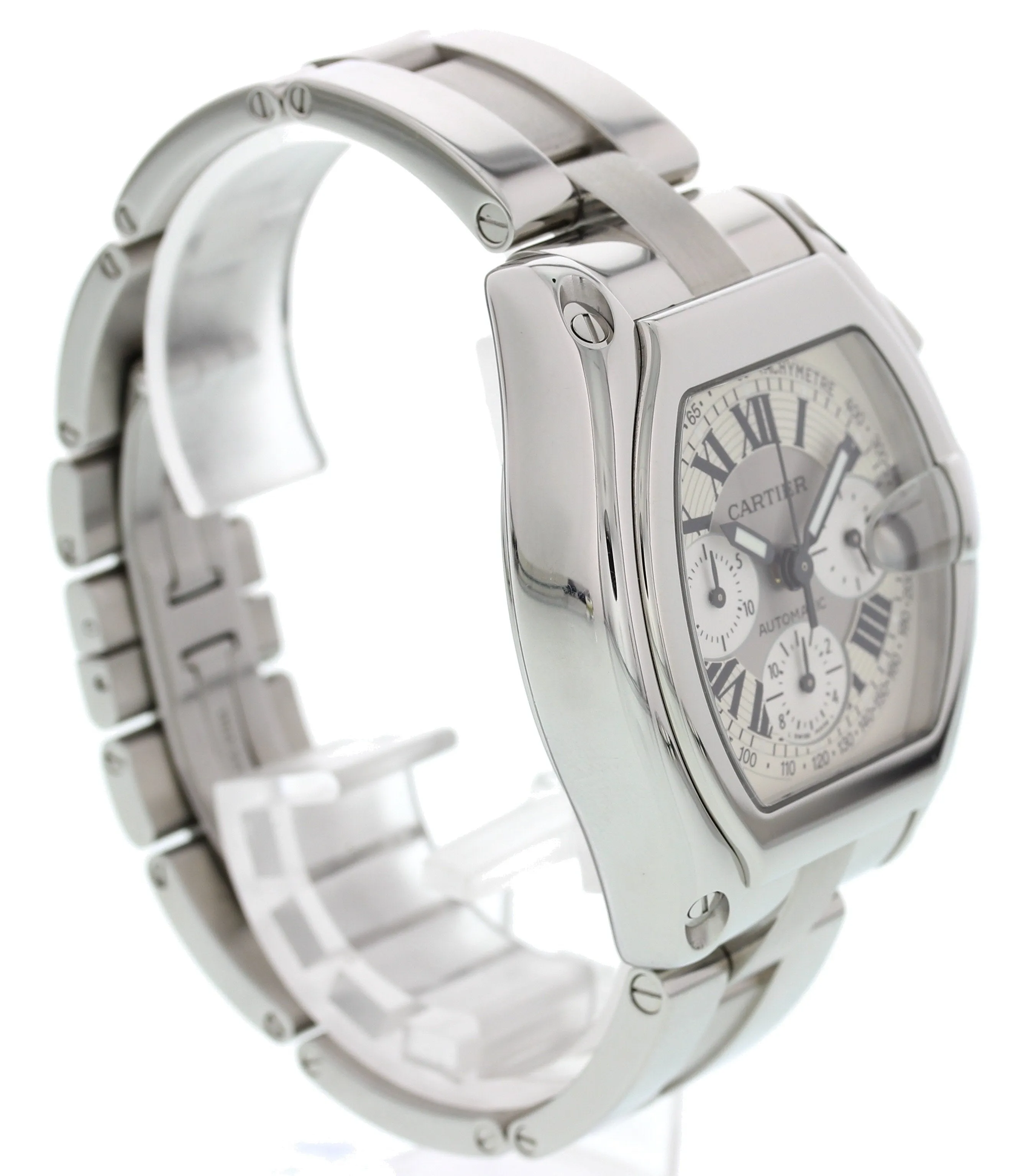 Cartier Roadster 2618 Mens Watch Full Set