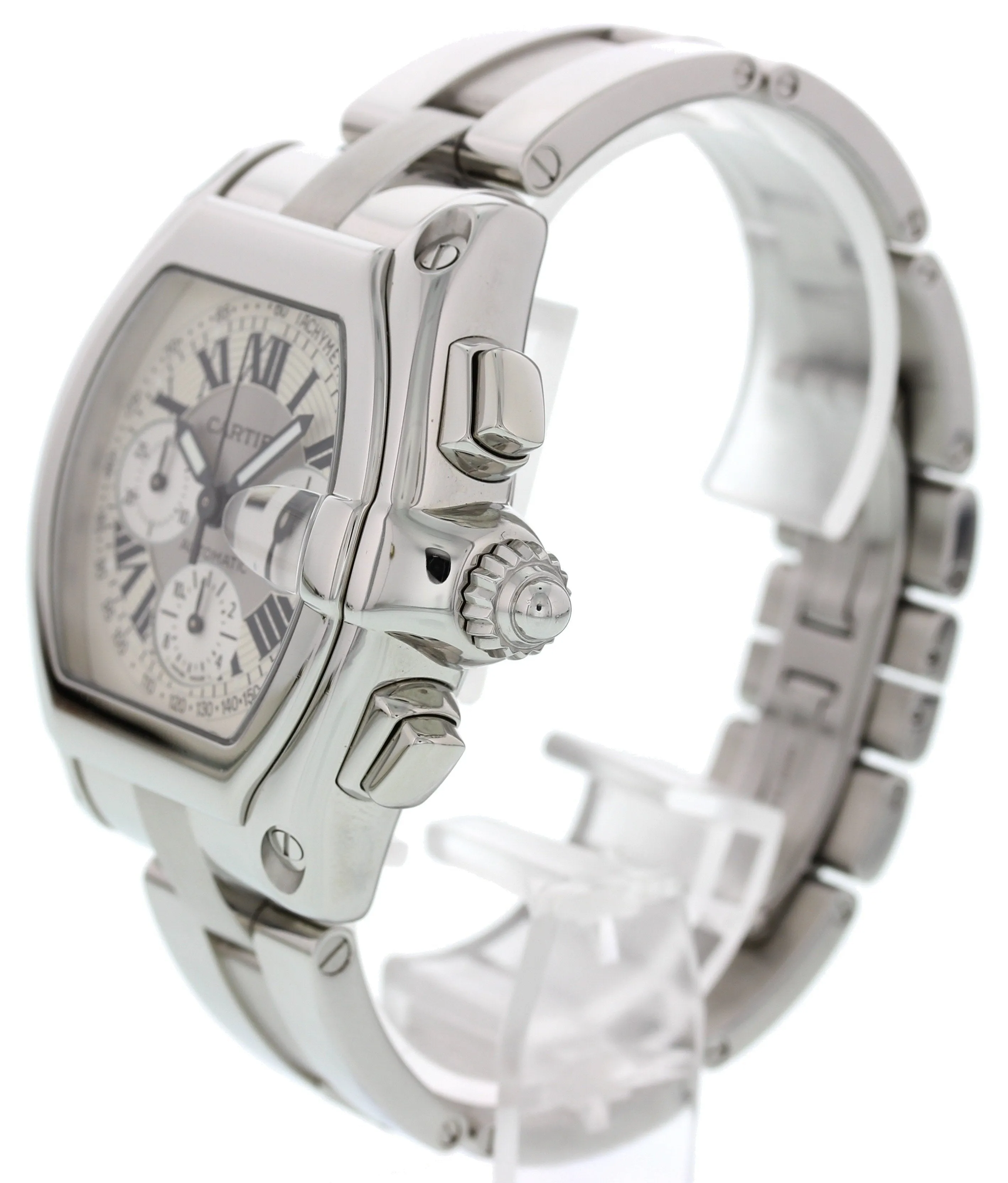 Cartier Roadster 2618 Mens Watch Full Set