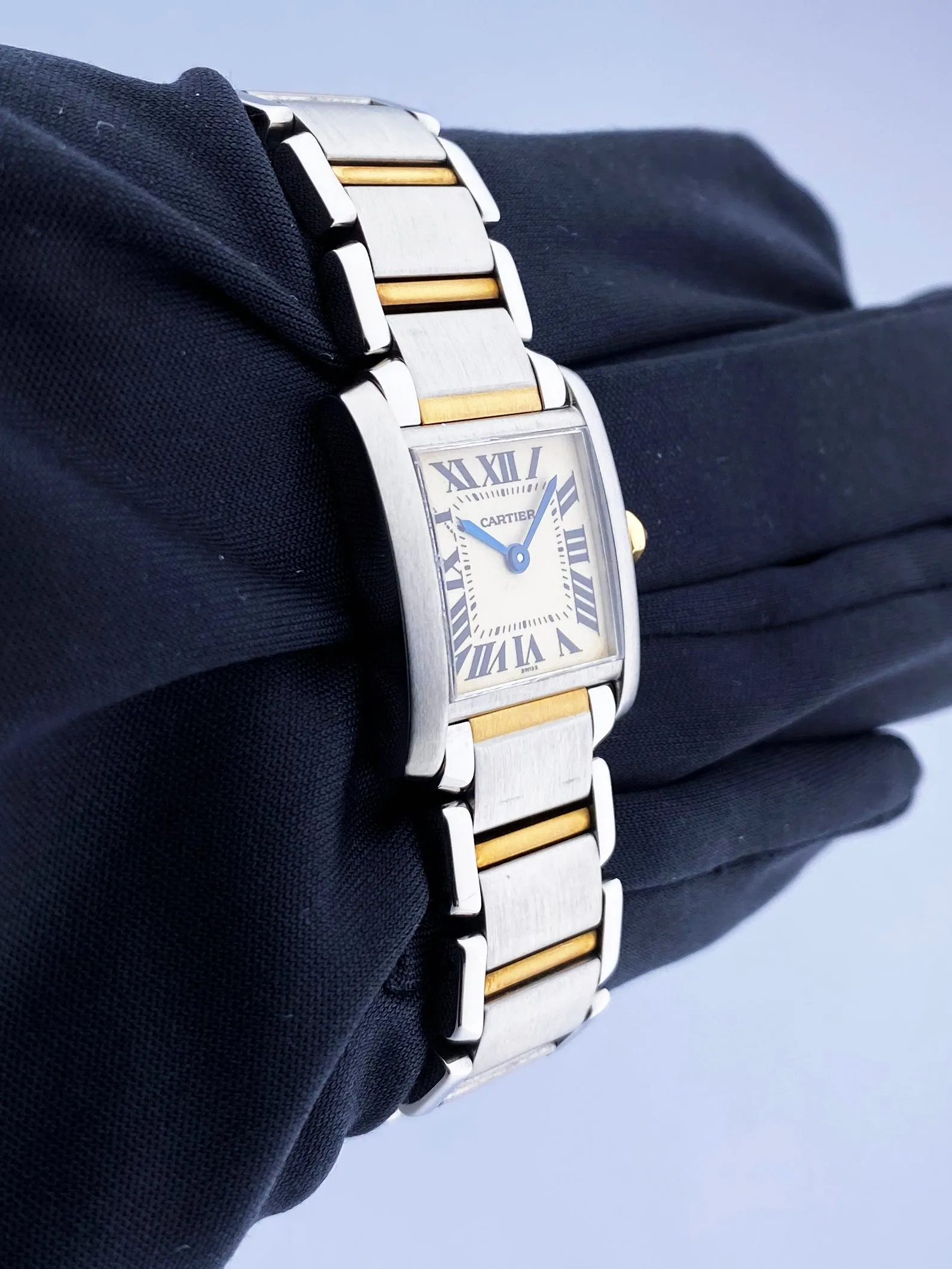 Cartier Tank Francaise 2300 Two-Tone Ladies Watch
