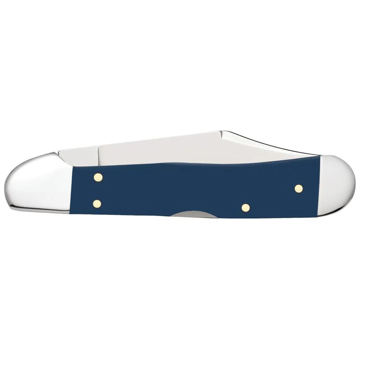 CASE KNIVES NAVY BLUE SYNTHETIC SMOOTH MINI COPPERLOCK