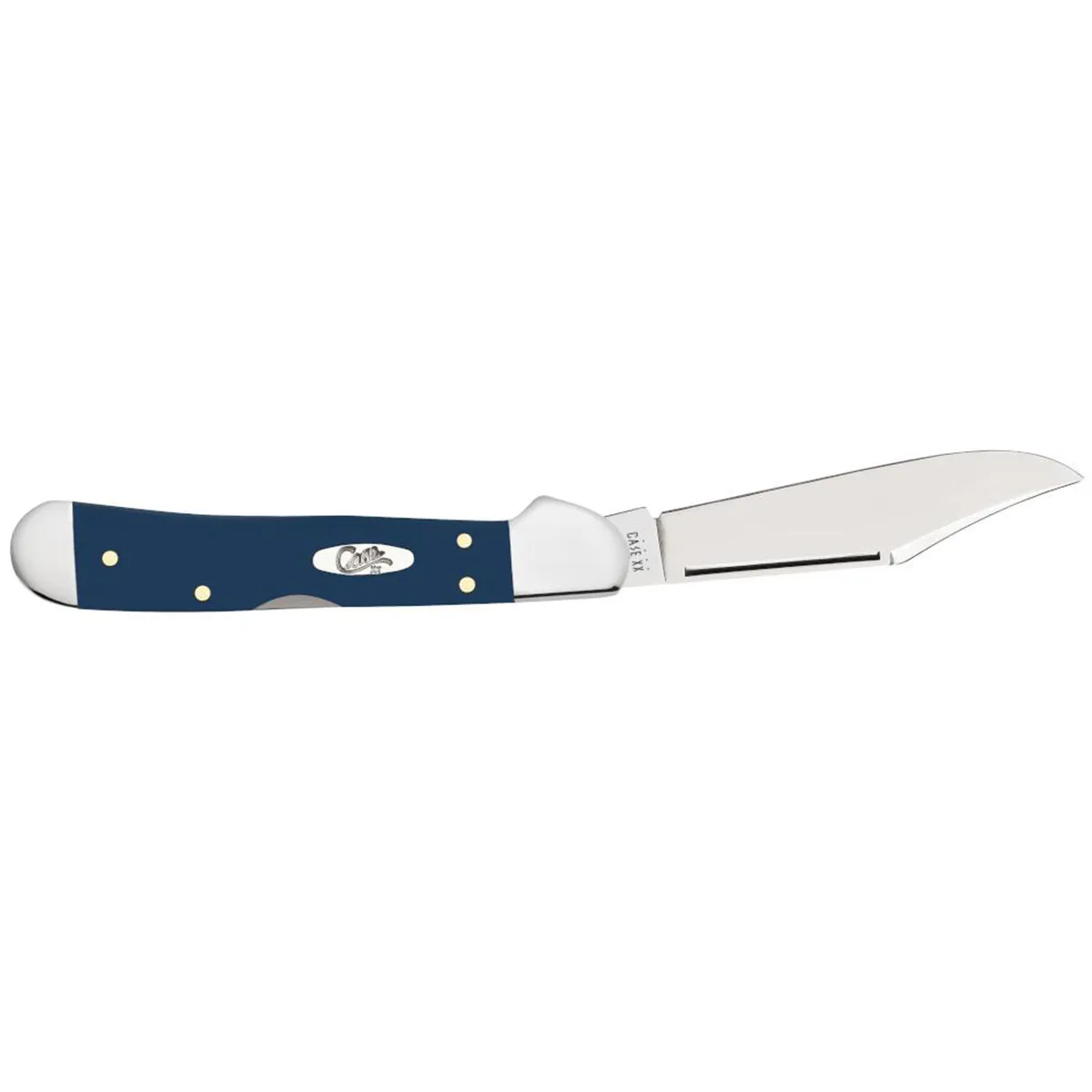 CASE KNIVES NAVY BLUE SYNTHETIC SMOOTH MINI COPPERLOCK