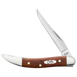 Case Smooth Chestnut Bone Small Texas Toothpick 28703 Knife