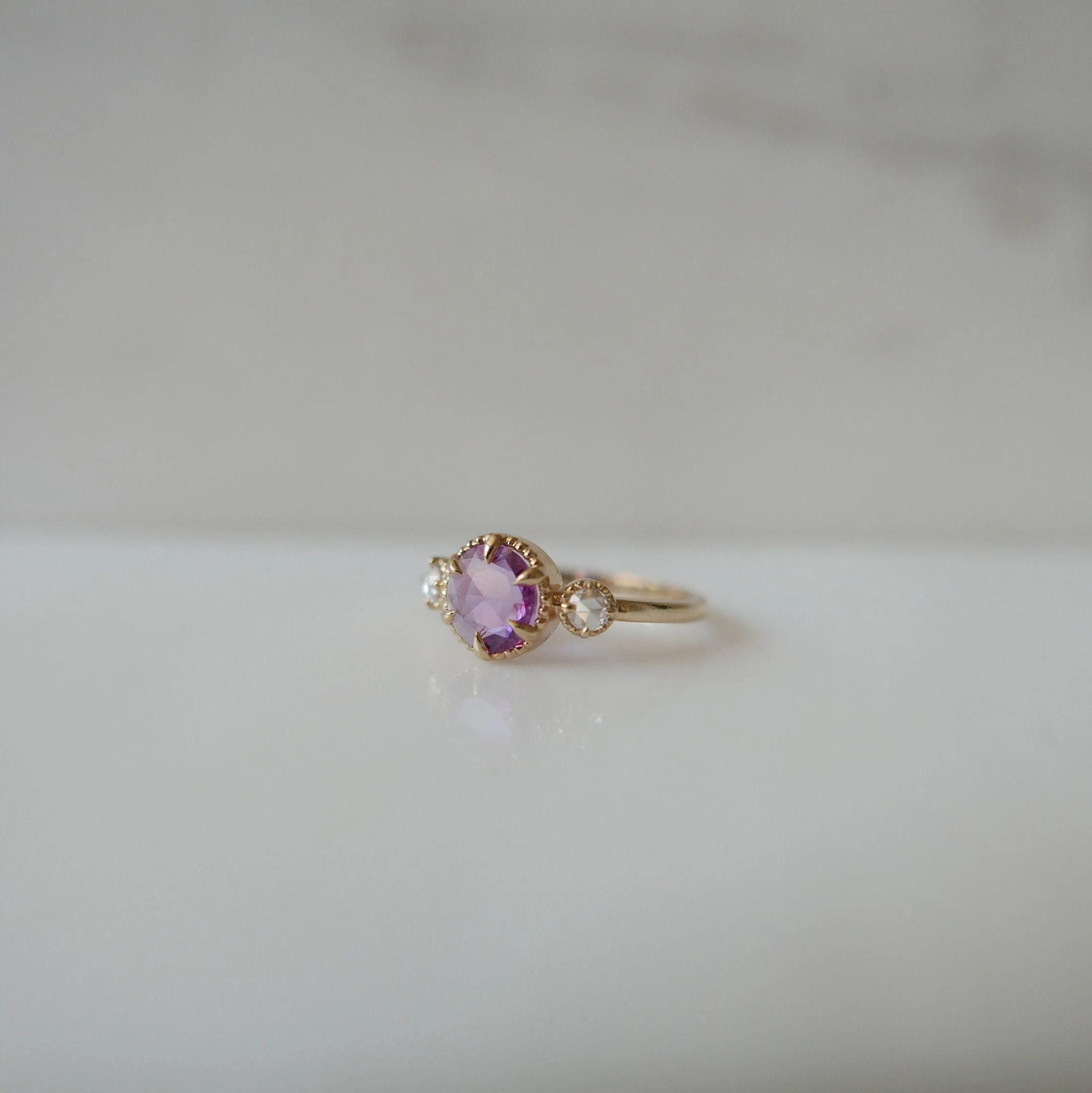 Celeste Violeta One of A Kind Ring