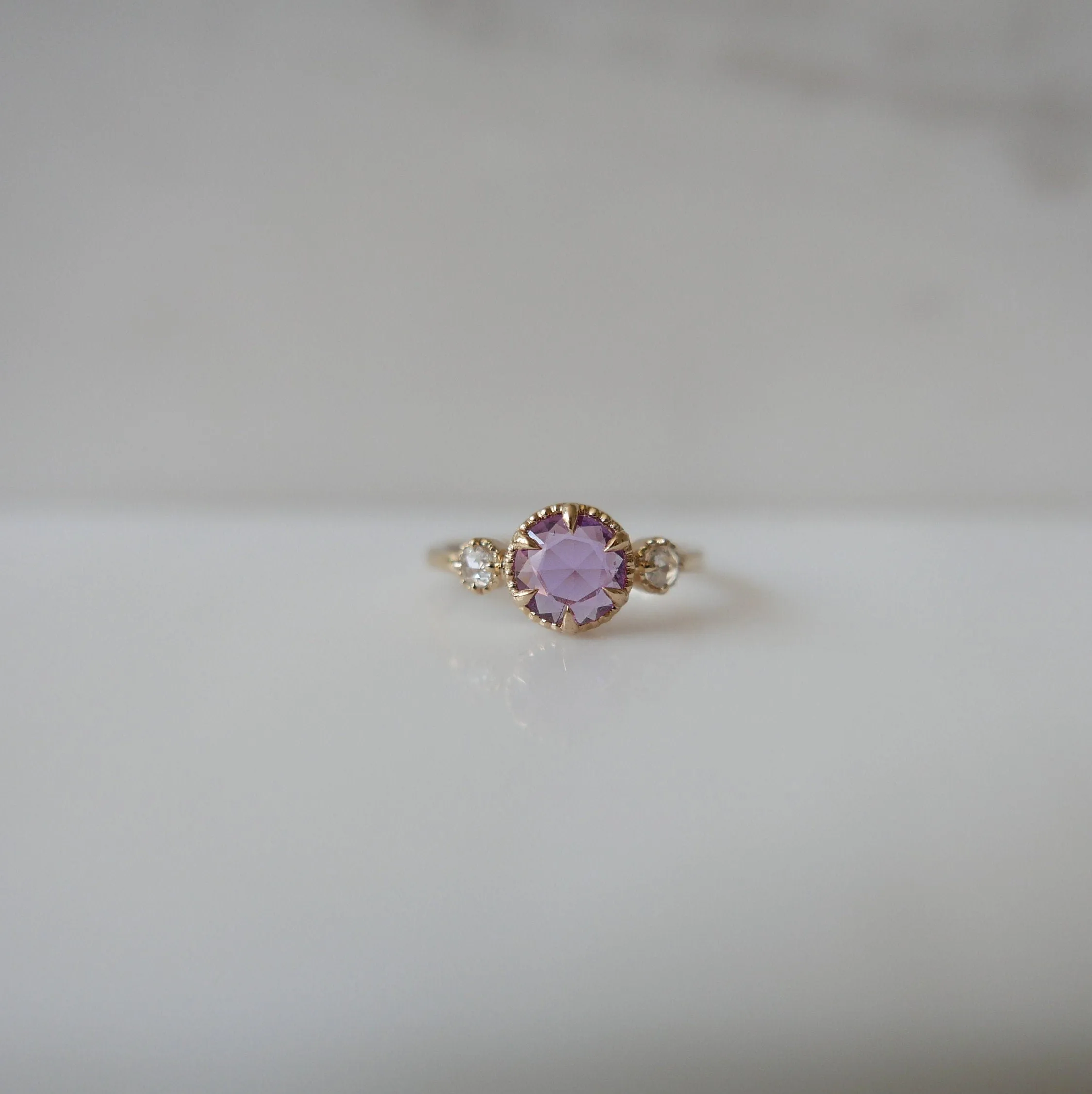 Celeste Violeta One of A Kind Ring