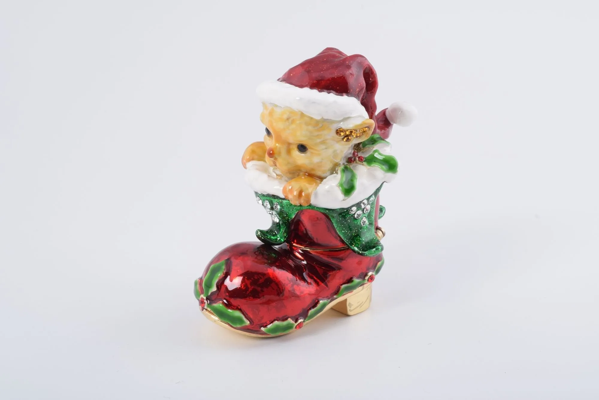 Christmas Cat in a Christmas Boot