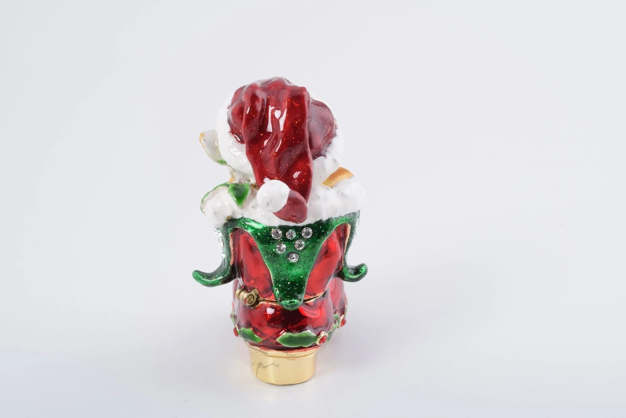 Christmas Cat in a Christmas Boot