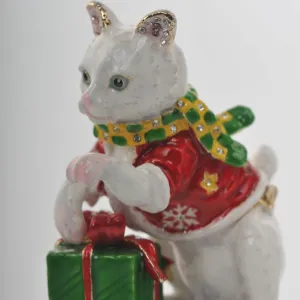 Christmas Cat with Presents
