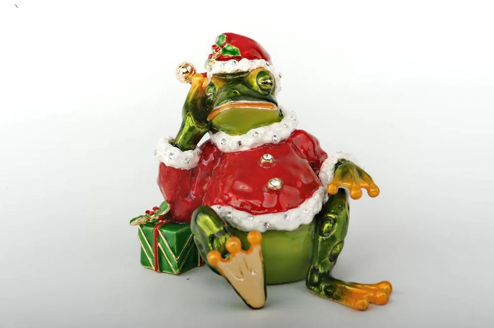 Christmas Frog with Presents