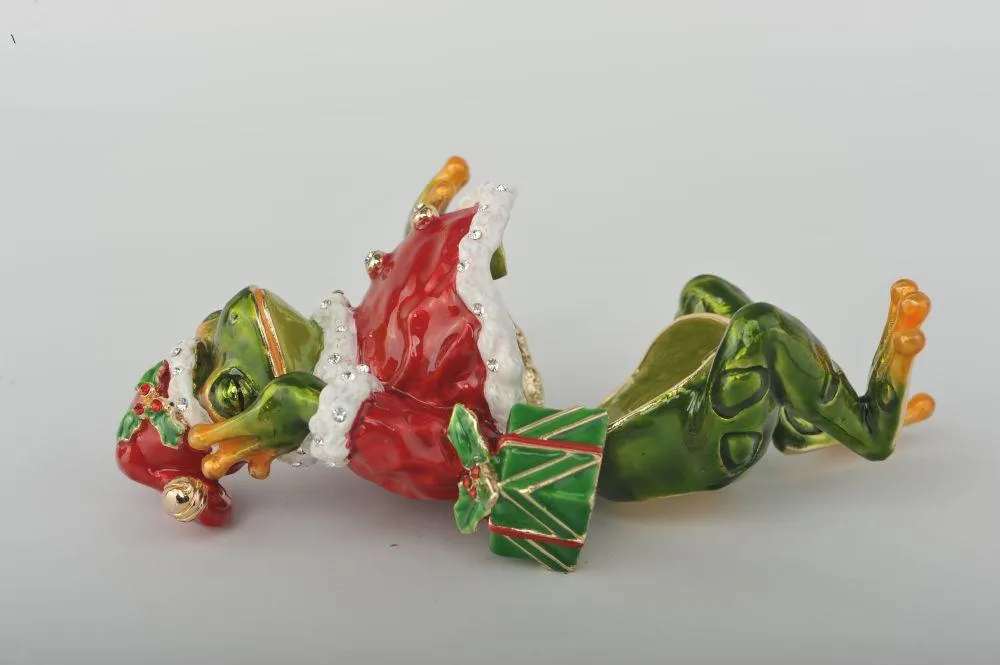 Christmas Frog with Presents