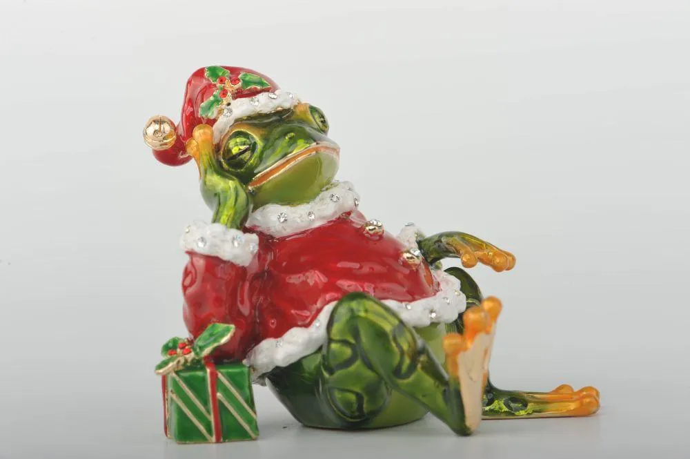 Christmas Frog with Presents