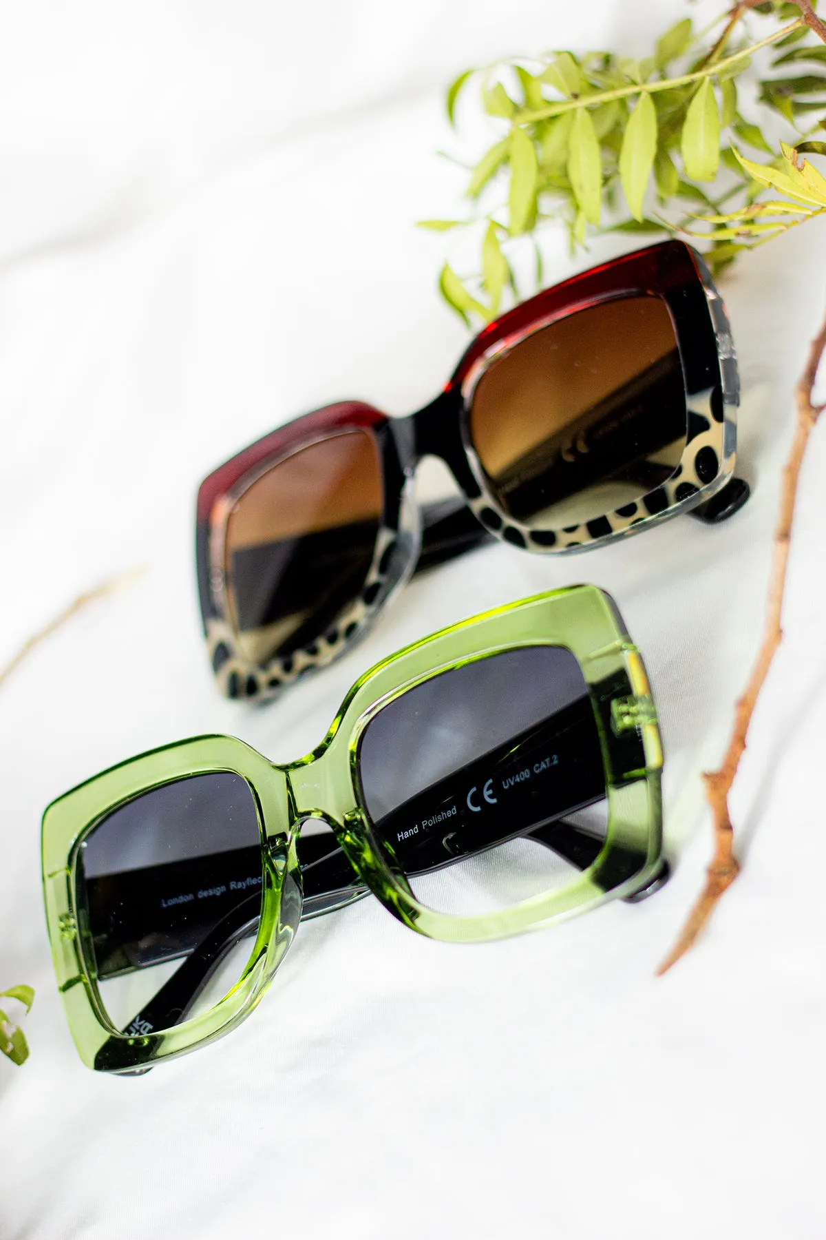 Chunky Oversized Statement Butterfly Sunglasses