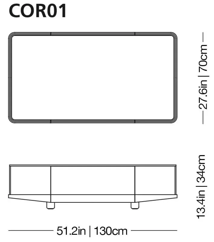 Collector Low Glass Table