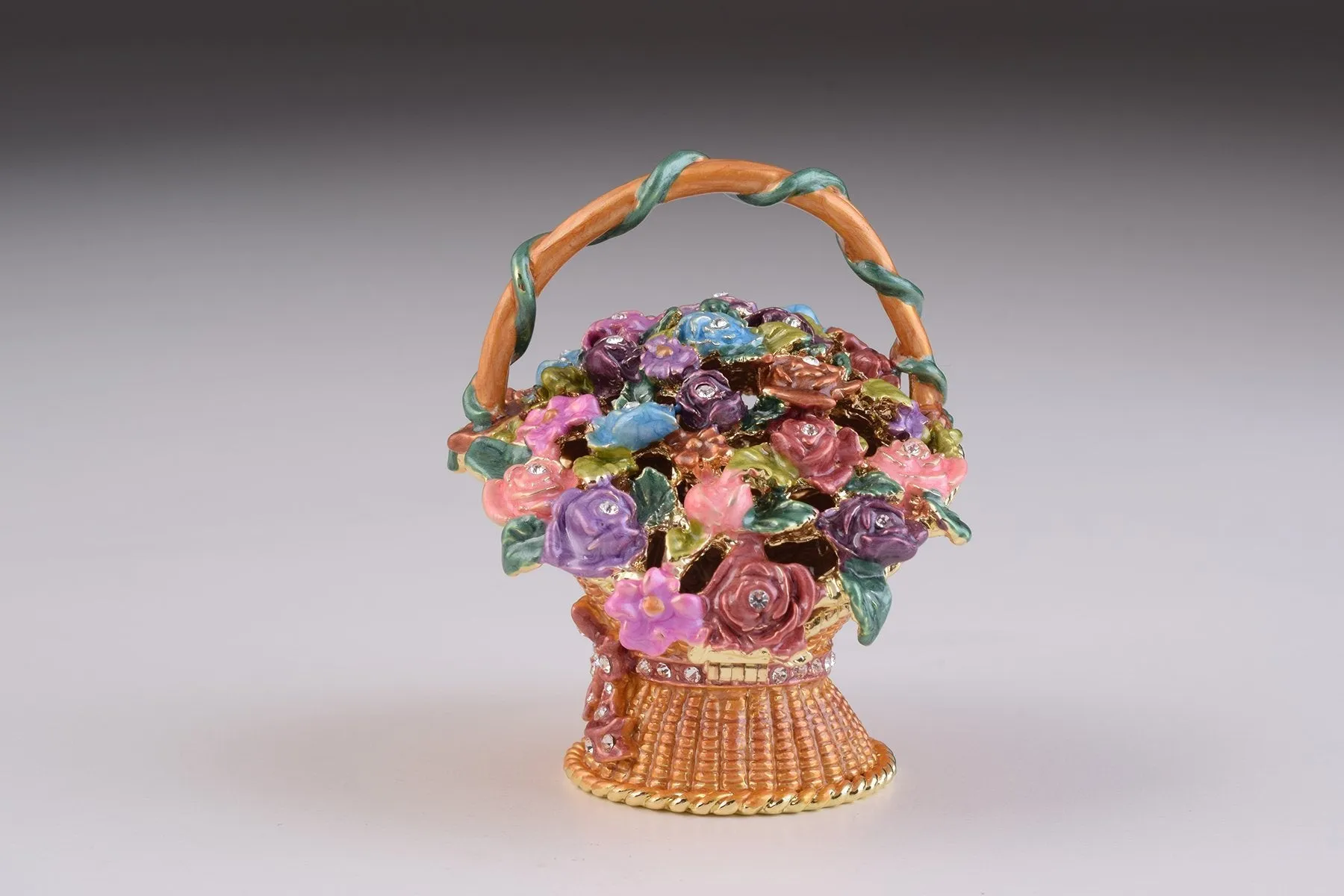 Colorful Vase Trinket Box