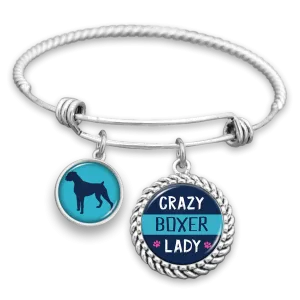 Crazy Boxer Lady Charm Bracelet