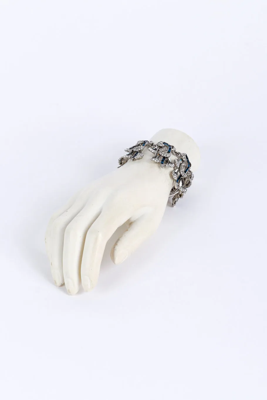 Crystal Flourish Link Bracelet
