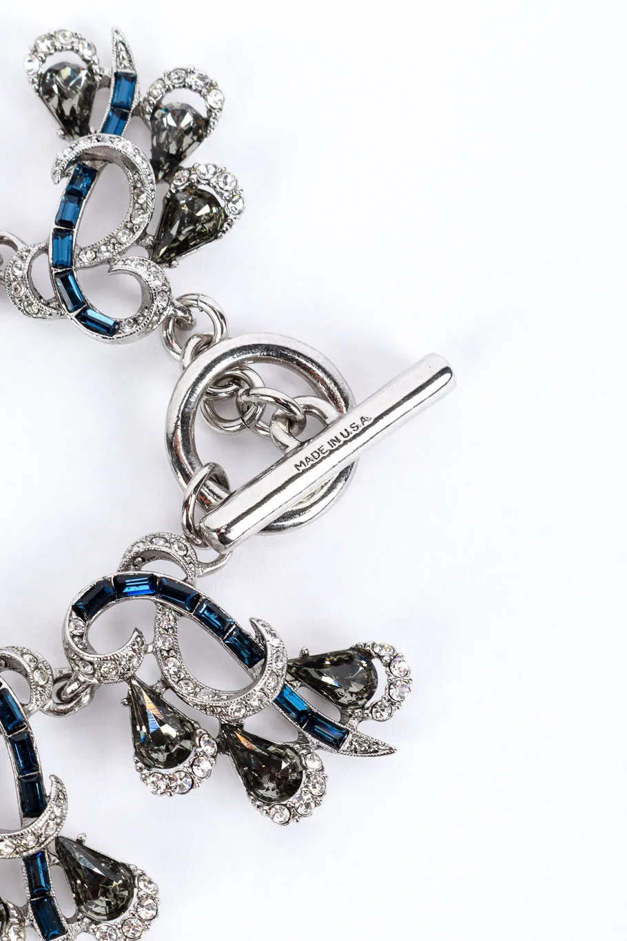 Crystal Flourish Link Bracelet