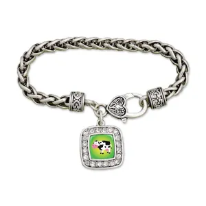 Cute Cow Clamp Bracelet