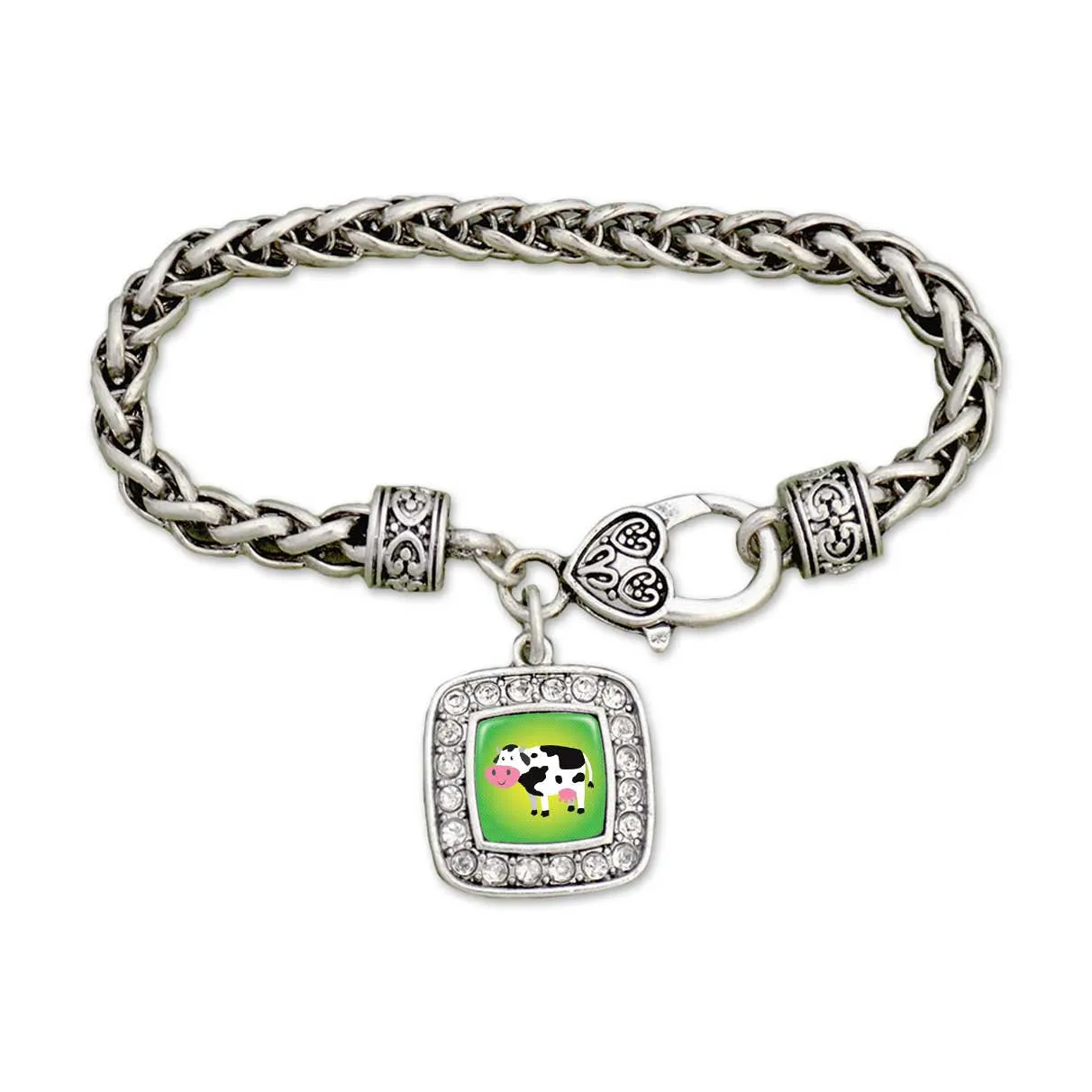 Cute Cow Clamp Bracelet