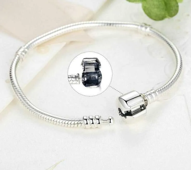 Cycolinks 925 Sterling Silver Snake Chain Bangle & Bracelet