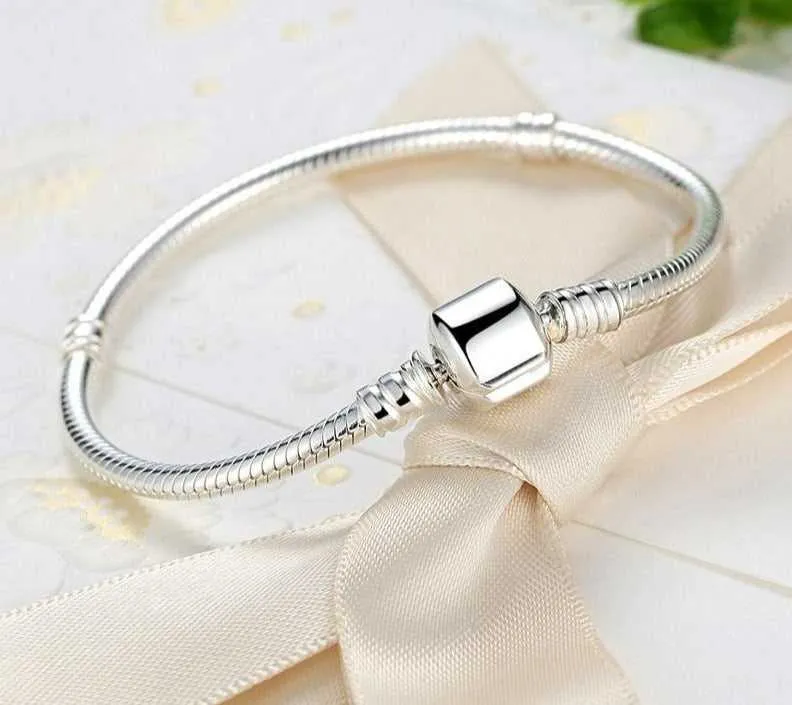 Cycolinks 925 Sterling Silver Snake Chain Bangle & Bracelet