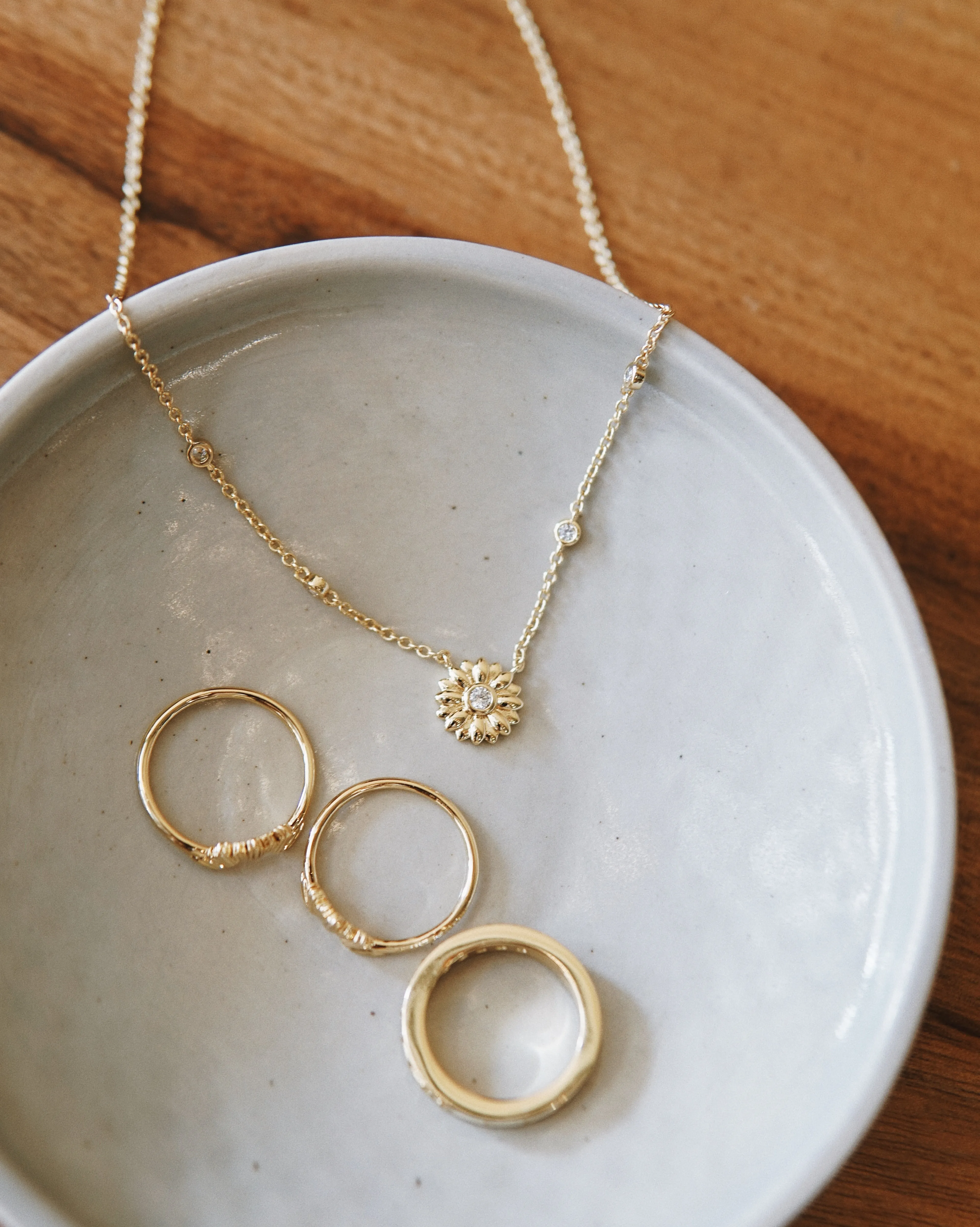 Daisy Gold Set