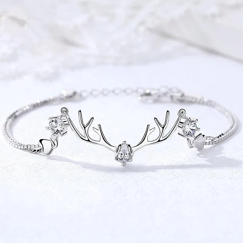 Damen elegantes Hirscharmband