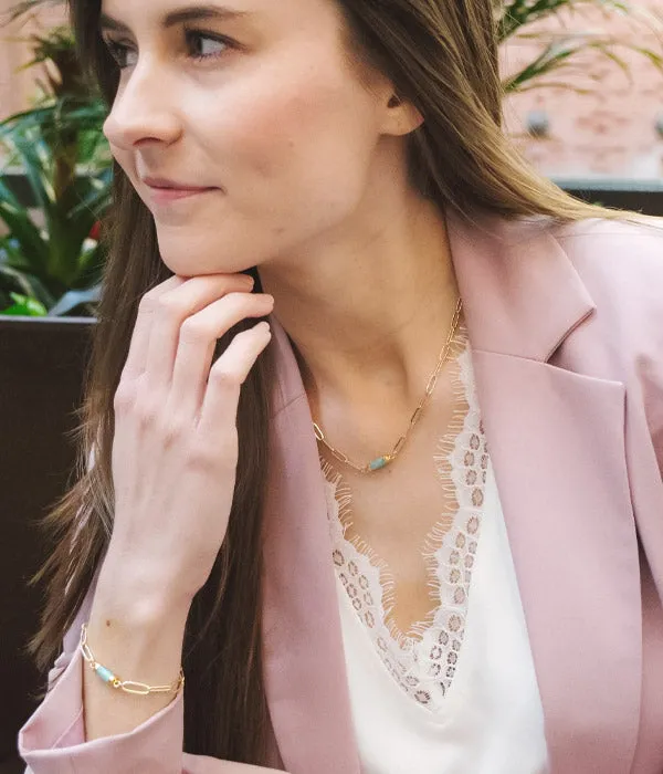 Deborah Bracelet – Aqua