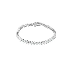 Diamond Pear Tennis Bracelet