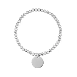Disc Stretch Bead Bracelet