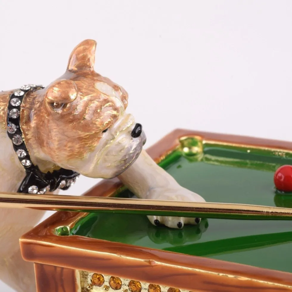 Dogs Playing Billiards