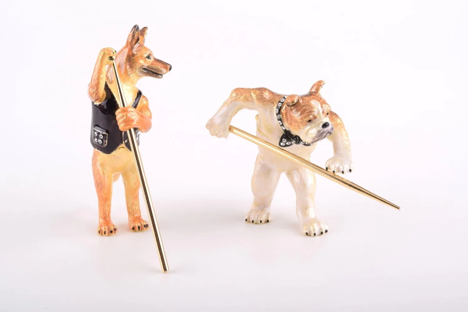 Dogs Playing Billiards