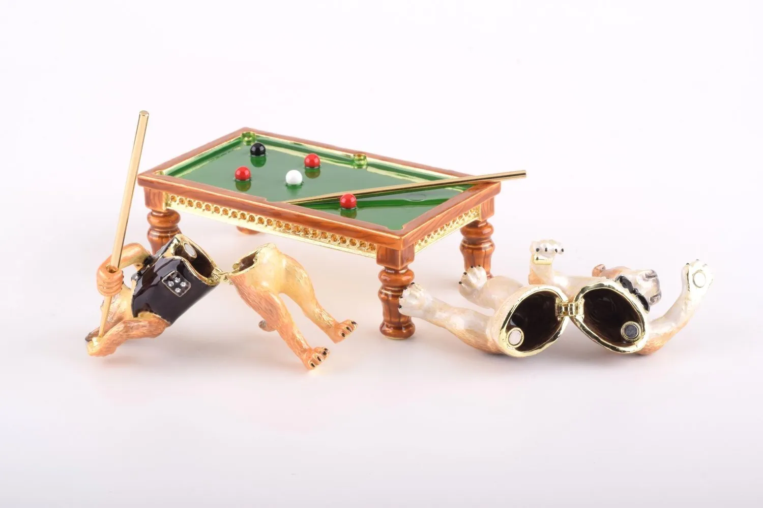 Dogs Playing Billiards