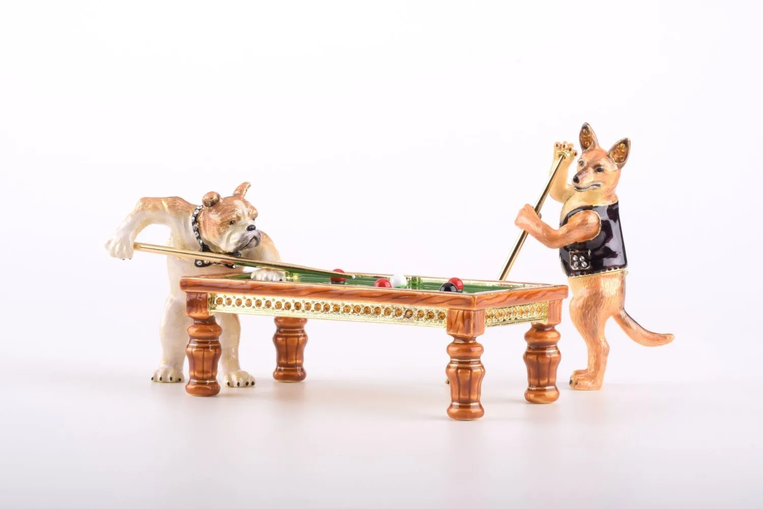 Dogs Playing Billiards