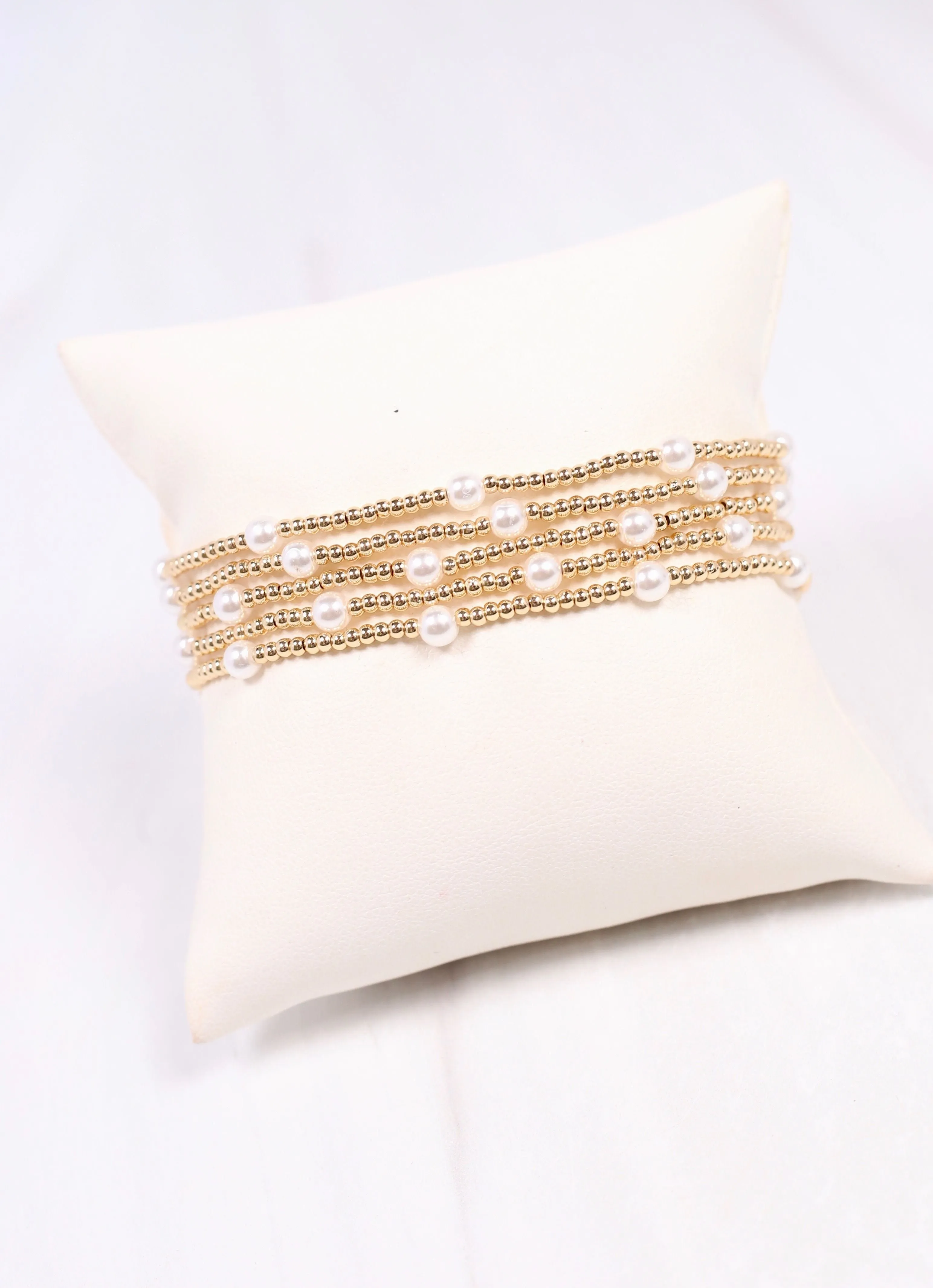 Domic Bracelet Set Gold