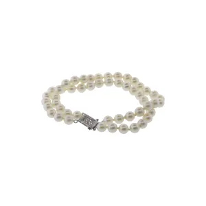 Double Strand Akoya Pearl Bracelet