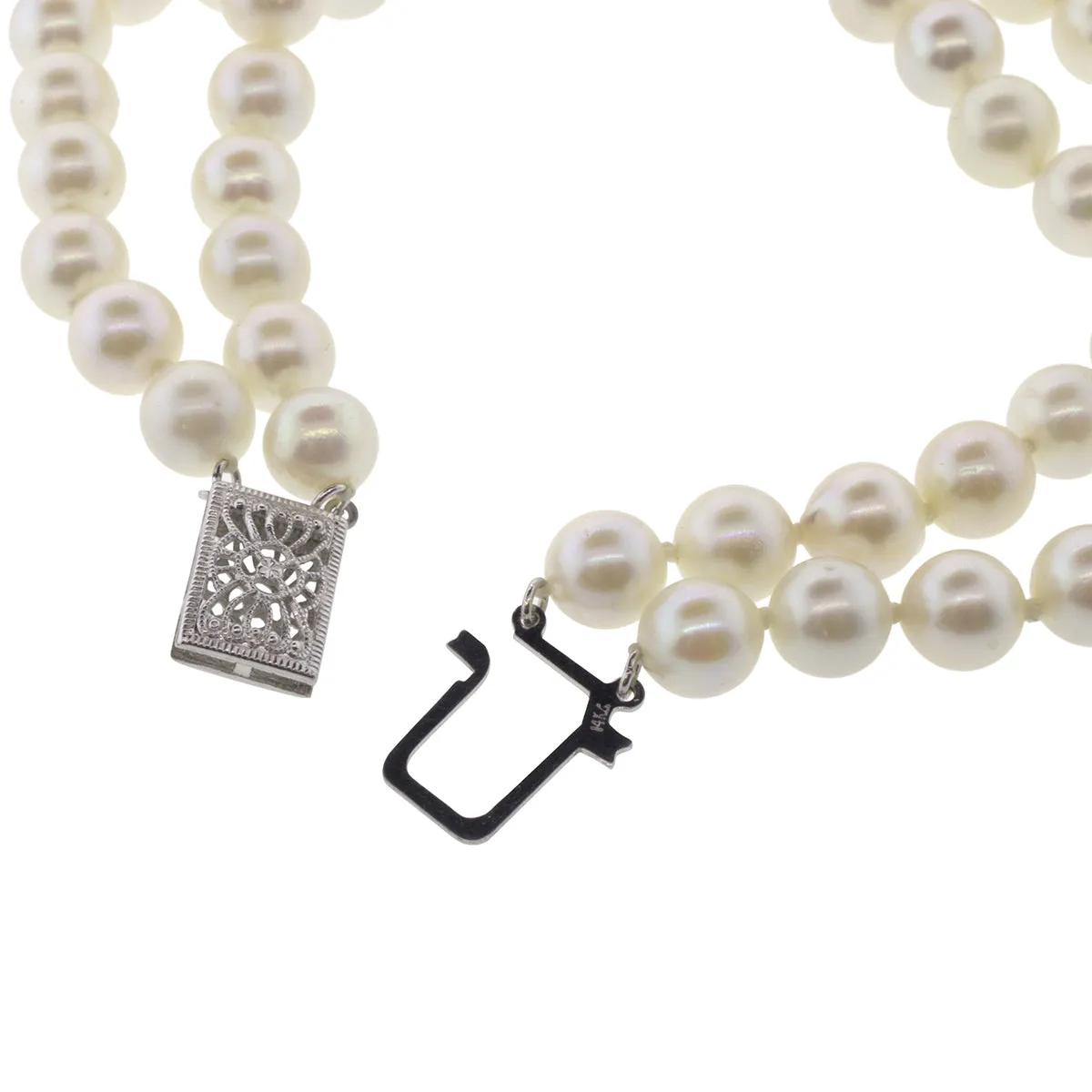 Double Strand Akoya Pearl Bracelet