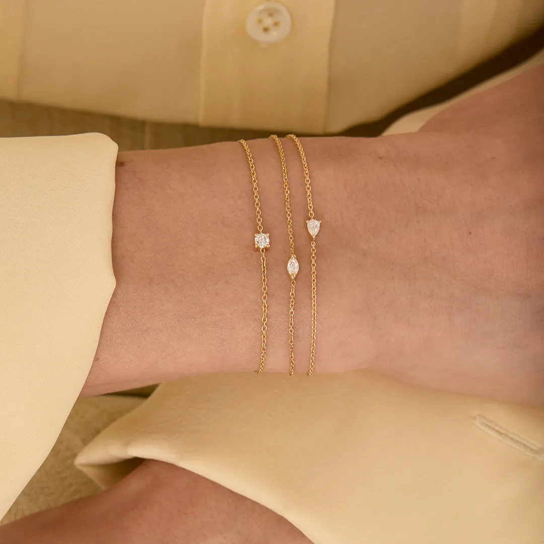 Drop Marquise Bracelet