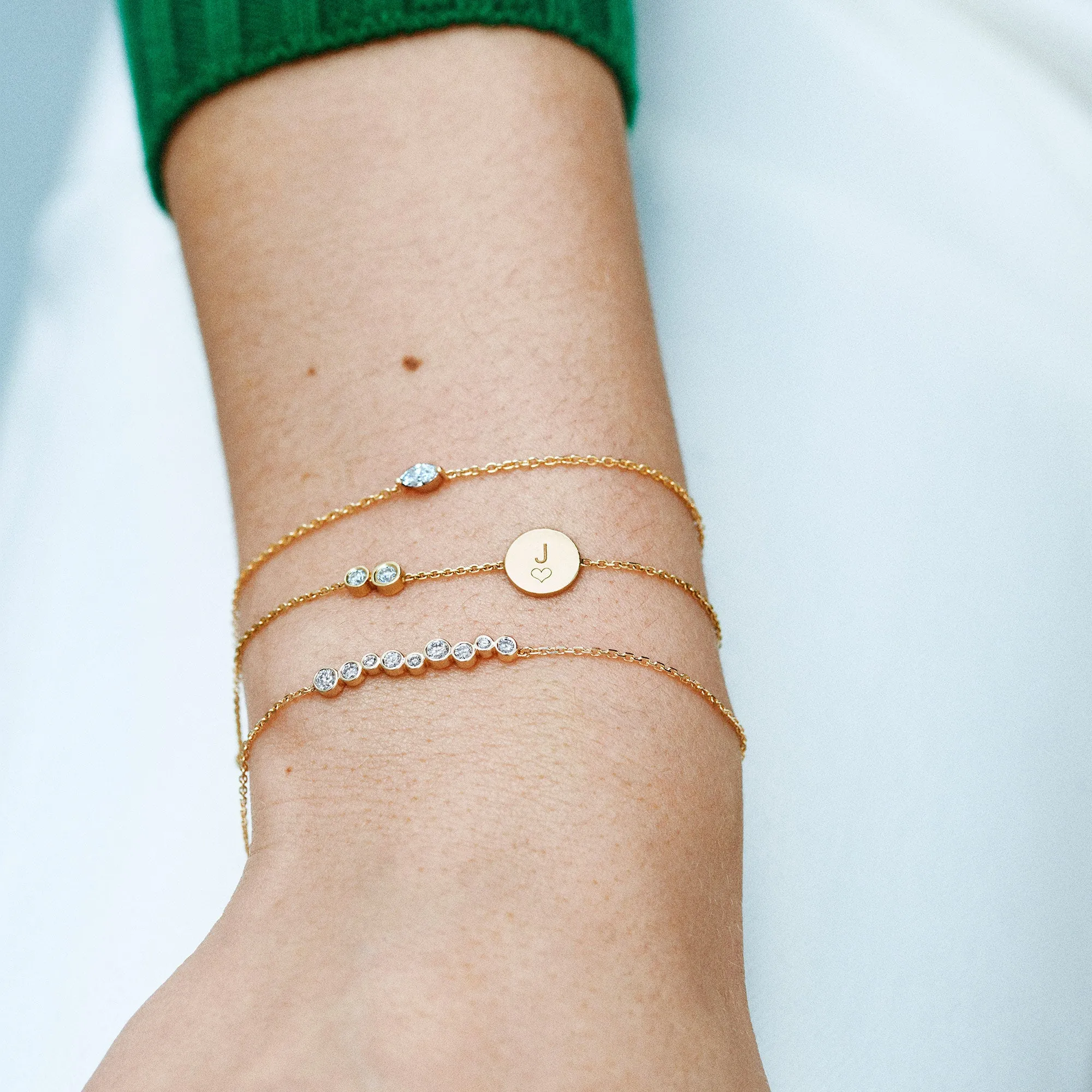 Drop Marquise Bracelet