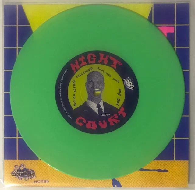 Dumpies / Night Court  - Shit Split Part Duh [GREEN NOISE EXCLUSIVE EDITION: Green Vinyl w/ risograph sleeves] – New 7"