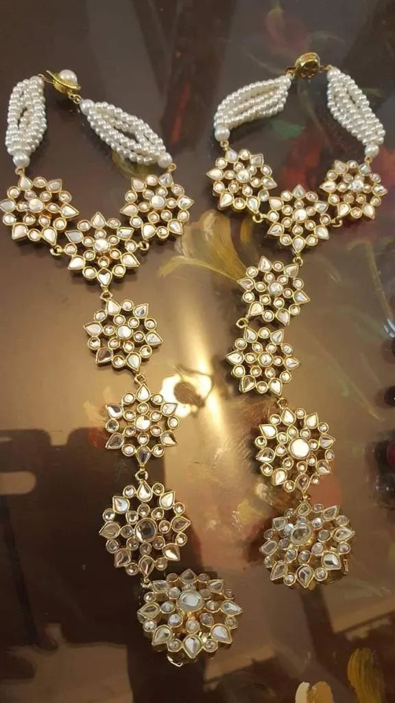Elegant Bracelet Set with Rings #J4180