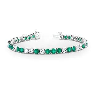 Emerald & Diamond Bracelet