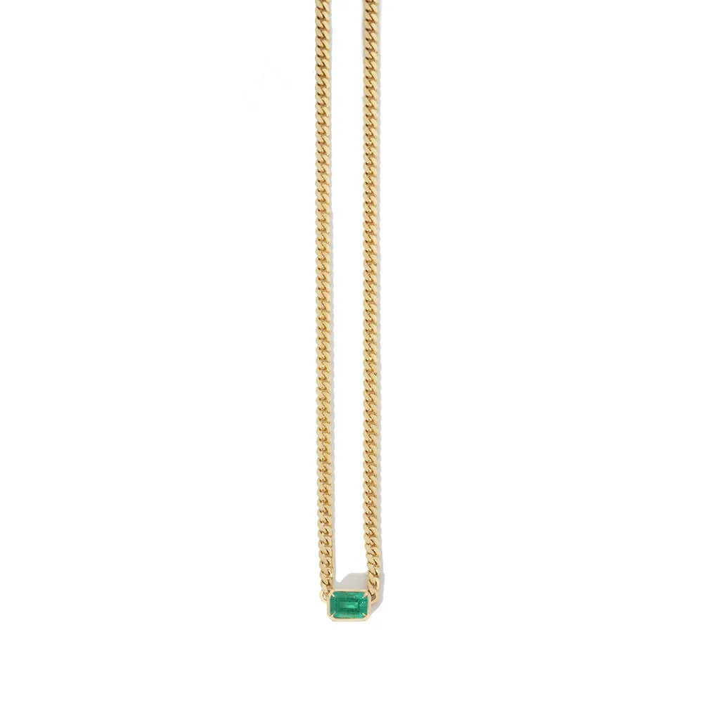 Emerald Cuban Necklace