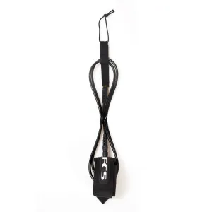 FCS ALL ROUND REGULAR CLASSIC LEASH BLACK 7'