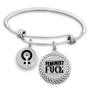Feminist As Fuck Charm Bracelet