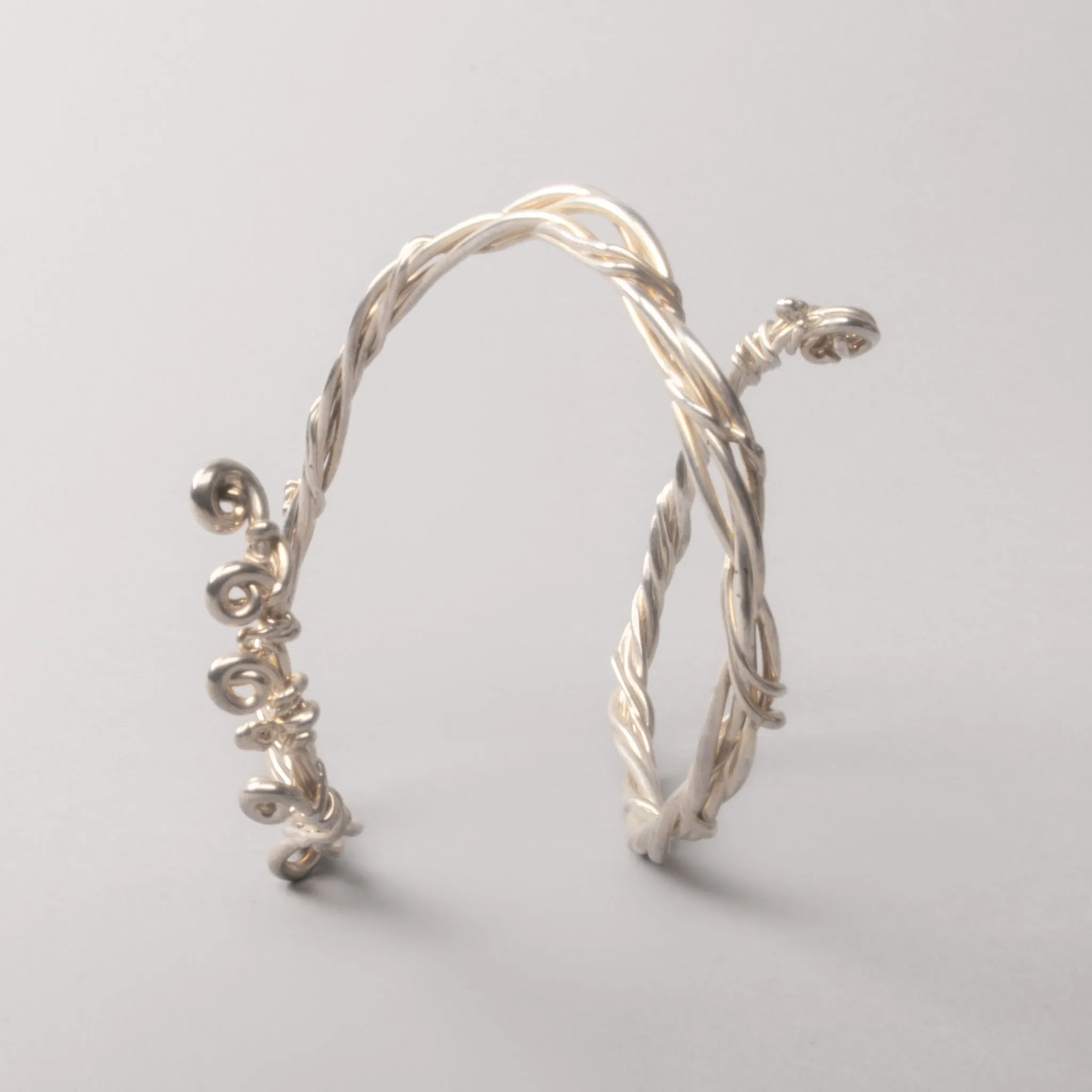 Filigree Silver Cuff