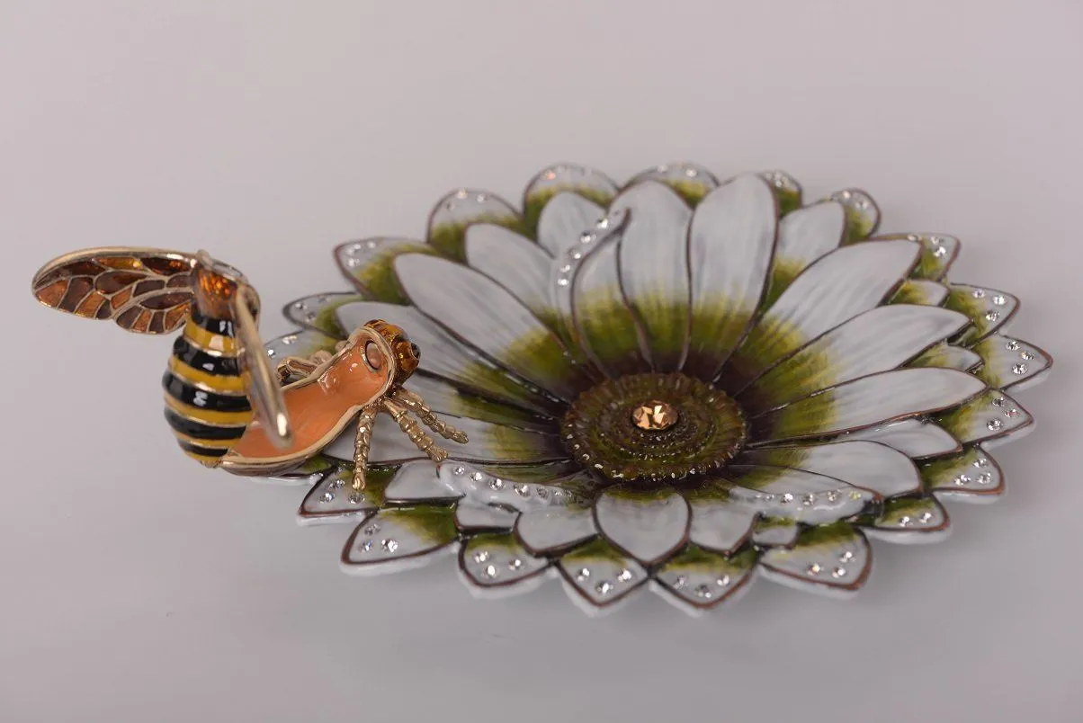 Flower with a Bee