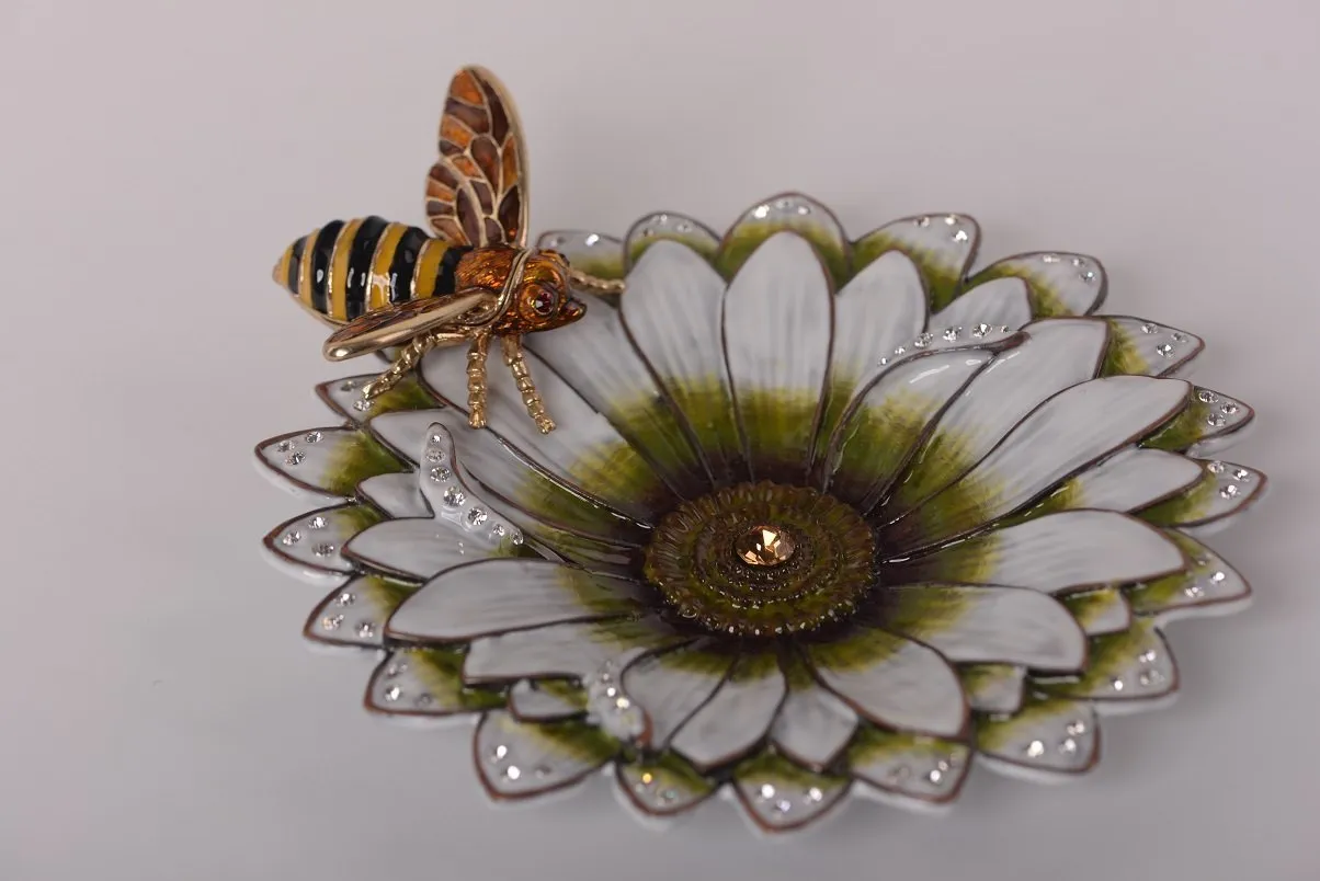 Flower with a Bee