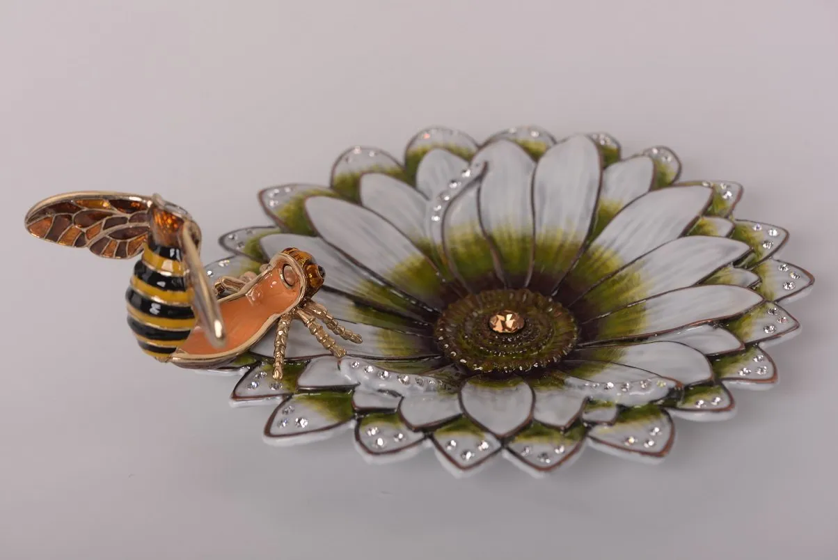 Flower with a Bee