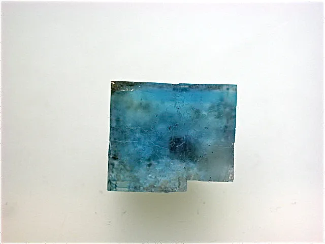 Fluorite, Rosiclare Level, Minerva #1 Mine, Ozark-Mahoning Company, Cave-in-Rock District, Southern Illinois, Mined Dec. 1991, Miniature 1.5 x 1.8 x 2.4 cm, $250. Online 9/2. SOLD.