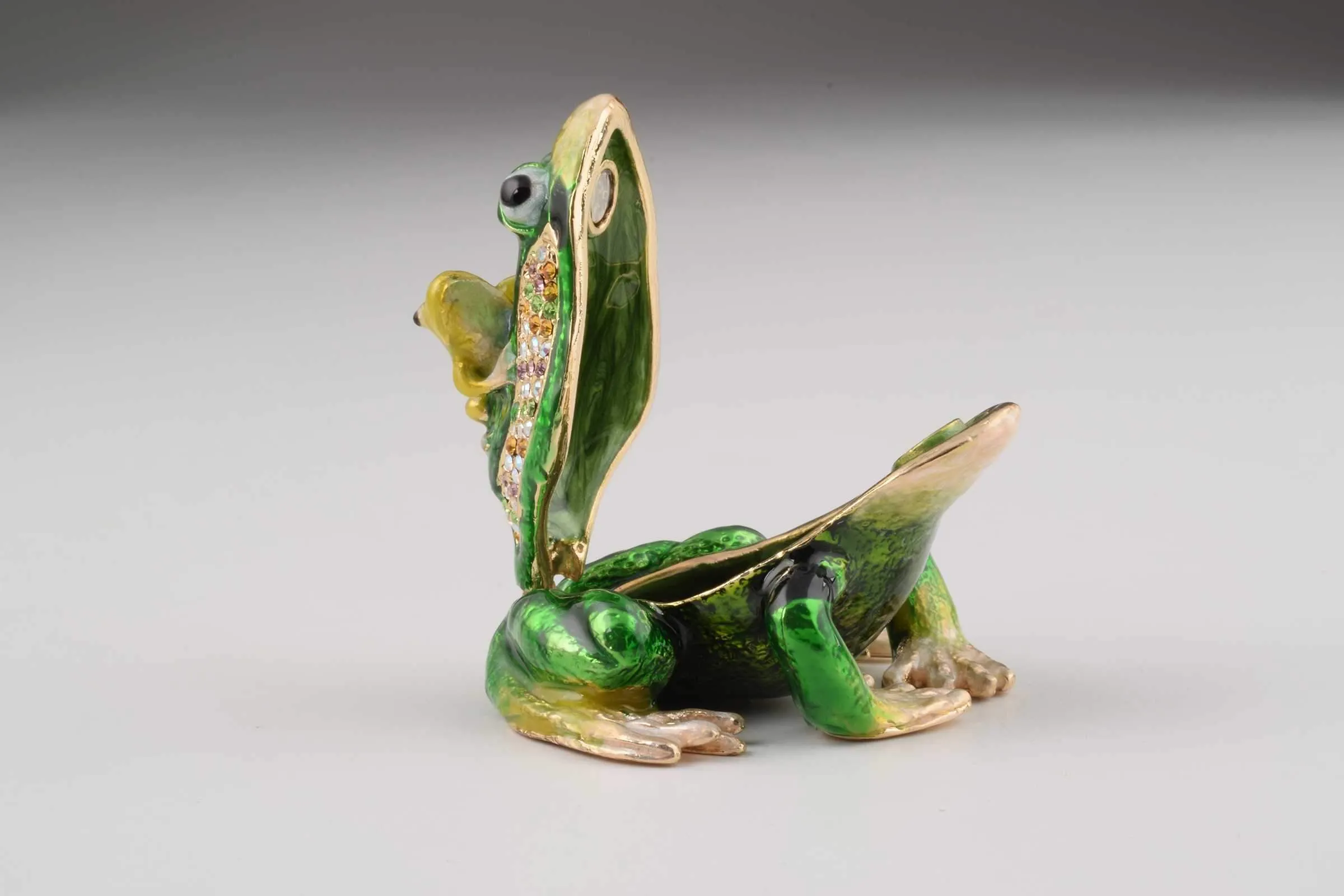 Frog with a Baby Frog